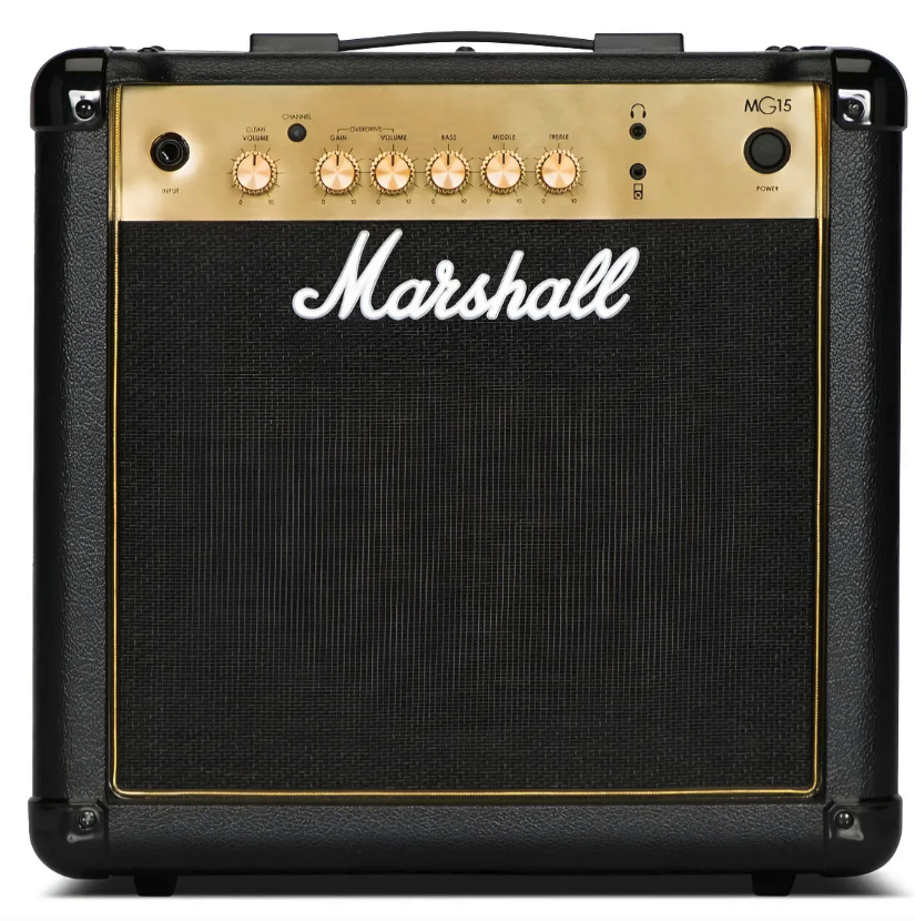 Amplificador de guitarra Marshall MG15 Gold 15 Watts