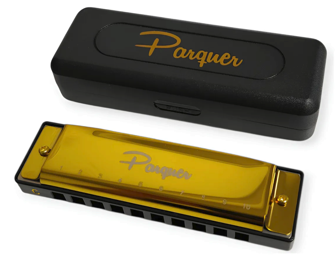 Armónica Blusera profesional en Do (C) para Rock y Blues