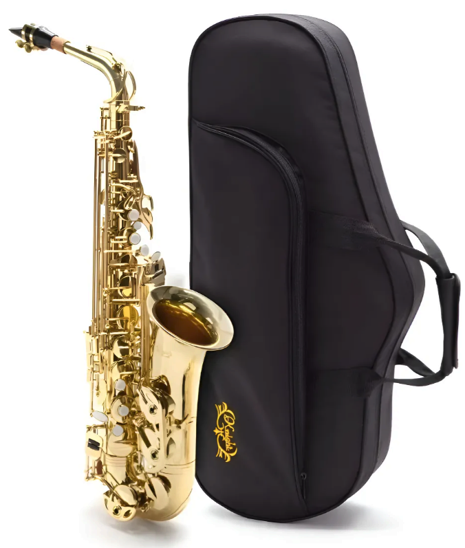Saxo Alto Knight Jbas-200 dorado con estuche